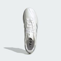 Rückansicht von adidas Copa Pure II Elite FG Fußballschuh Fußballschuhe Cloud White / Cloud White / Silver Metallic