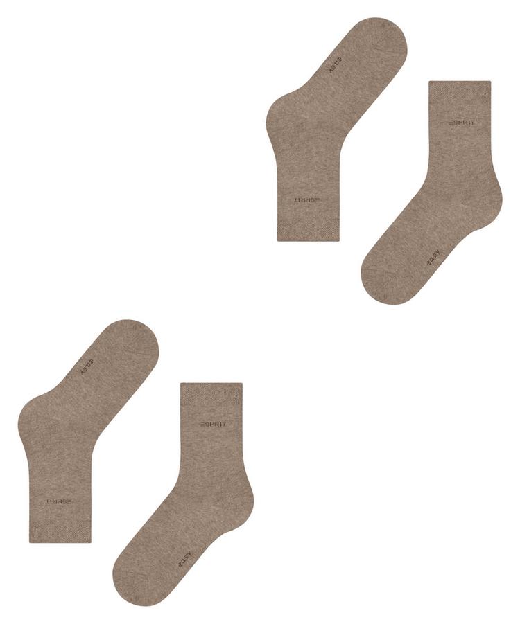 ESPRIT ESPRIT Basic Easy SO  2-Pack Socken Damen - nutmeg mel (5410) - 2 | SportScheck
