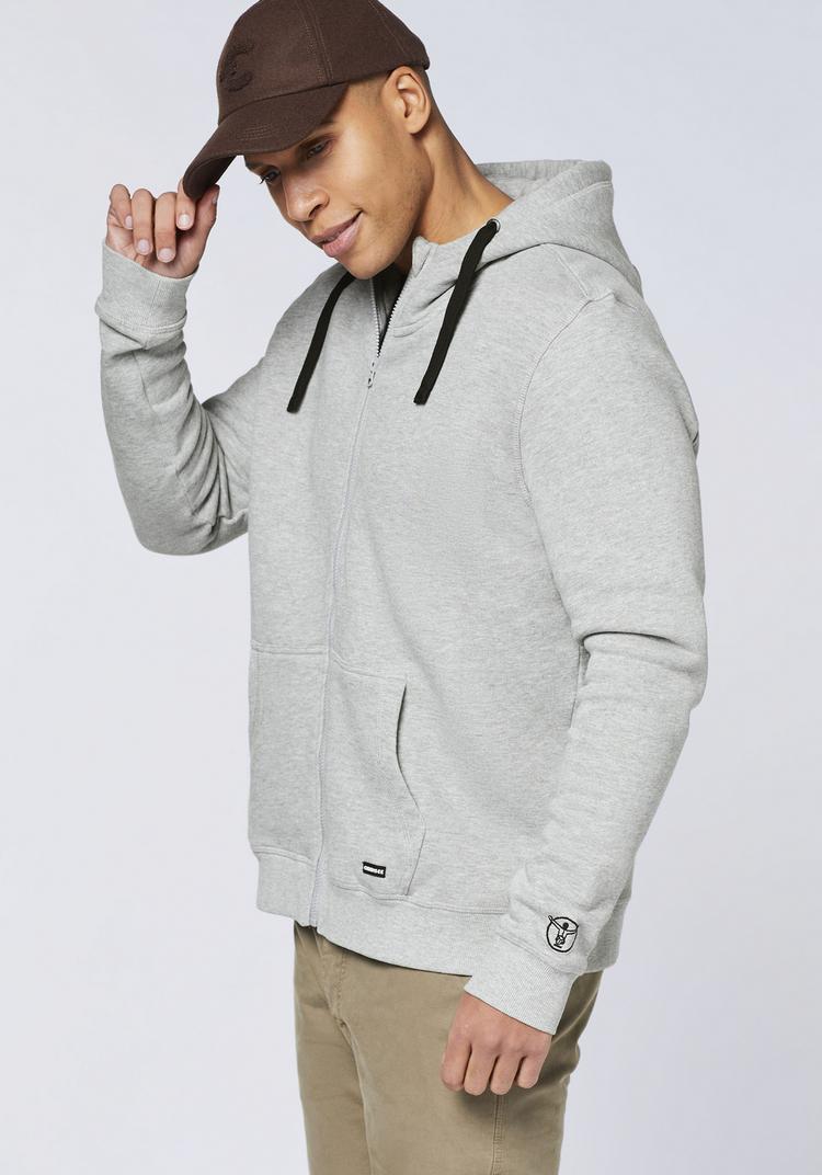 Chiemsee Chiemsee Sweatjacke Sweatjacke Herren - 17-4402M Neutral Gray Melange - 3 | SportScheck