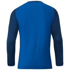 Rückansicht von JAKO Champ Funktionssweatshirt Herren blau / dunkelblau