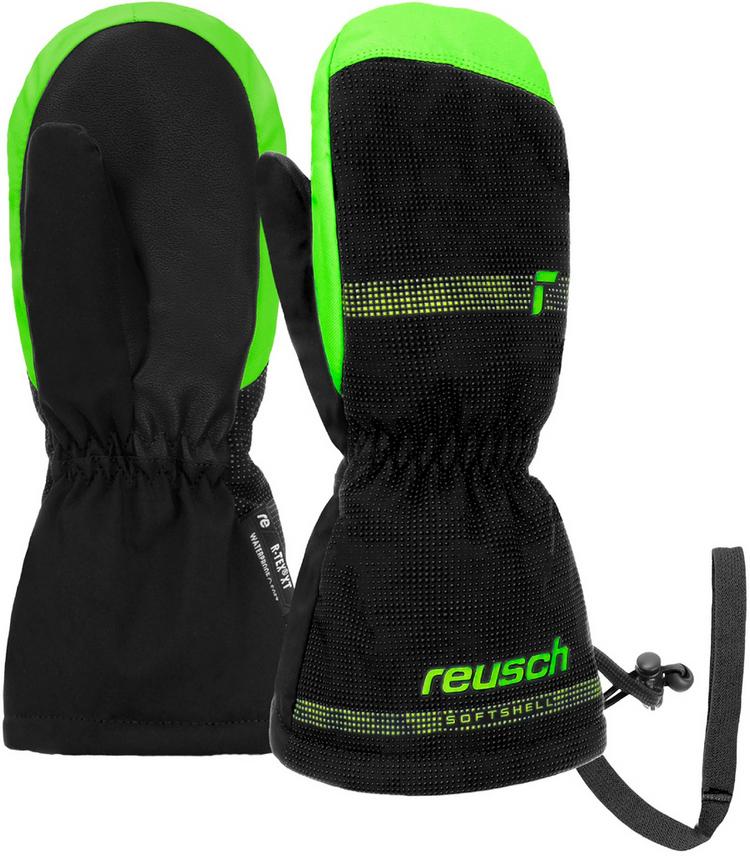Reusch Reusch Maxi R-TEX&reg; XT MITTEN Handschuh Kinder - 7781 black/green gecko - 0 | SportScheck