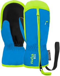Reusch Ben Mitten Outdoorhandschuhe Kinder 4525 brilliant blue/safety yel