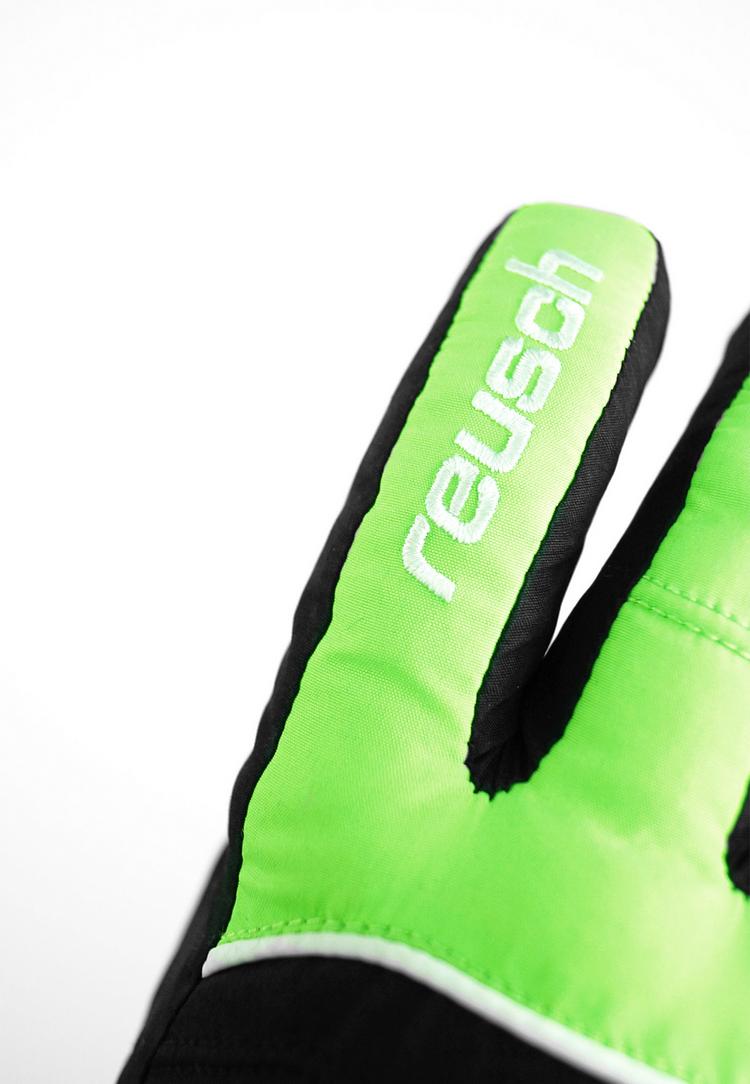 Reusch Reusch Teddy GORE-TEX Handschuh Kinder - 7716 black / neon green - 1 | SportScheck