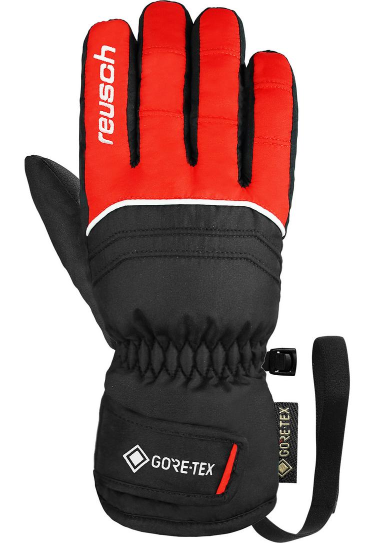Reusch Reusch Teddy GORE-TEX Handschuh Kinder - 7705 black/fire red - 4 | SportScheck