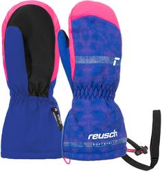 Reusch Maxi R-TEX® XT MITTEN Skihandschuhe Kinder 4508 surf the web/knock pink
