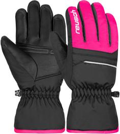 Reusch Alan Junior Outdoorhandschuhe Kinder 7720 black/pink glo