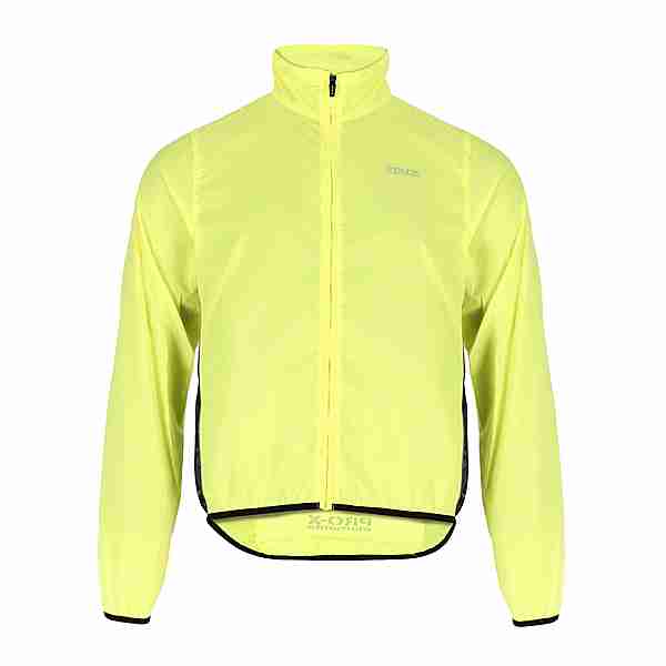 PRO-X-elements WIND Fahrradjacke Herren Neon gelb