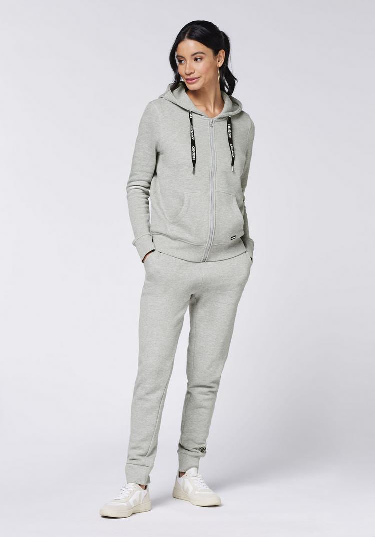 Chiemsee Chiemsee Sweatjacke Sweatjacke Damen - 17-4402M Neutral Gray Melange - 2 | SportScheck