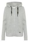 Chiemsee Sweatjacke Sweatjacke Damen - 17-4402M Neutral Gray Melange