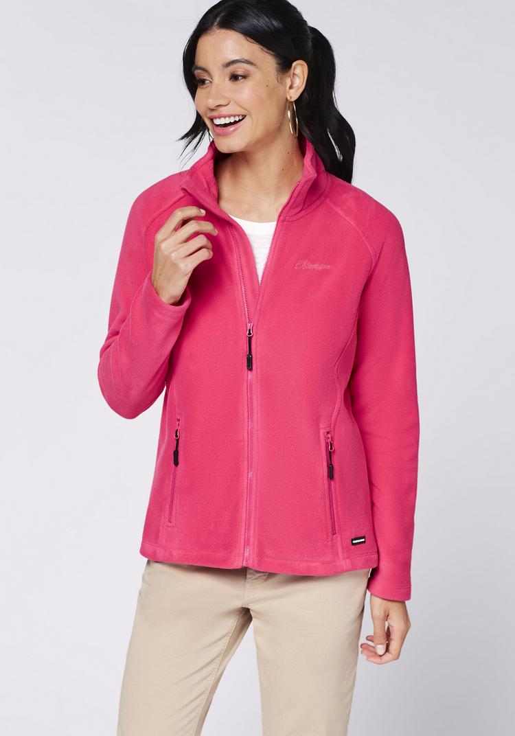 Chiemsee Chiemsee Fleece-Jacke Fleecejacke Damen - 18-1754 Raspberry - 3 | SportScheck