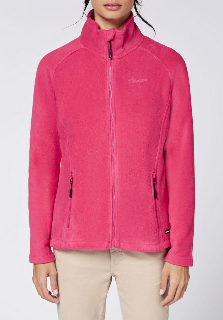 Chiemsee Chiemsee Fleece-Jacke Fleecejacke Damen - 18-1754 Raspberry - 4 | SportScheck