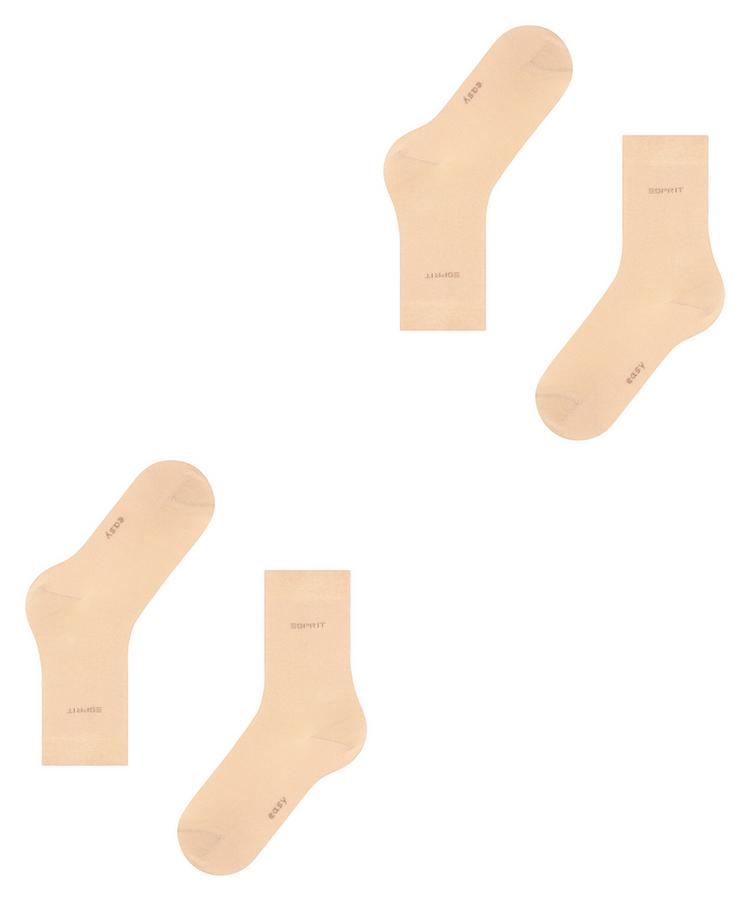 ESPRIT ESPRIT Basic Easy SO  2-Pack Socken Damen - cream (4011) - 2 | SportScheck