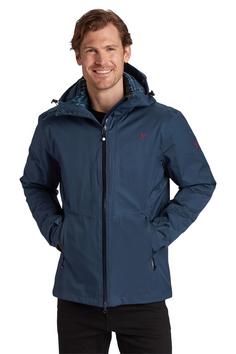 Rückansicht von Nordisk Nao Daunenjacke Herren Dress Blue