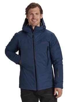 Rückansicht von Nordisk Teviot Daunenjacke Herren Jack Blue/Black