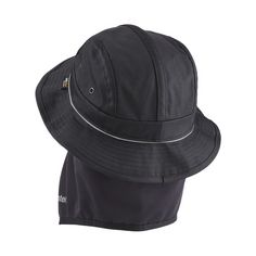 Rückansicht von PUMA X PLEASURES Bucket Hat Cap schwarz