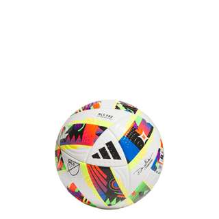 adidas MLS 24 Pro Ball Fußball White / Black / Solar Gold
