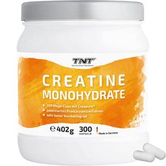 TNT Creatine Creapure® Kreatinkapseln ohne Geschmack