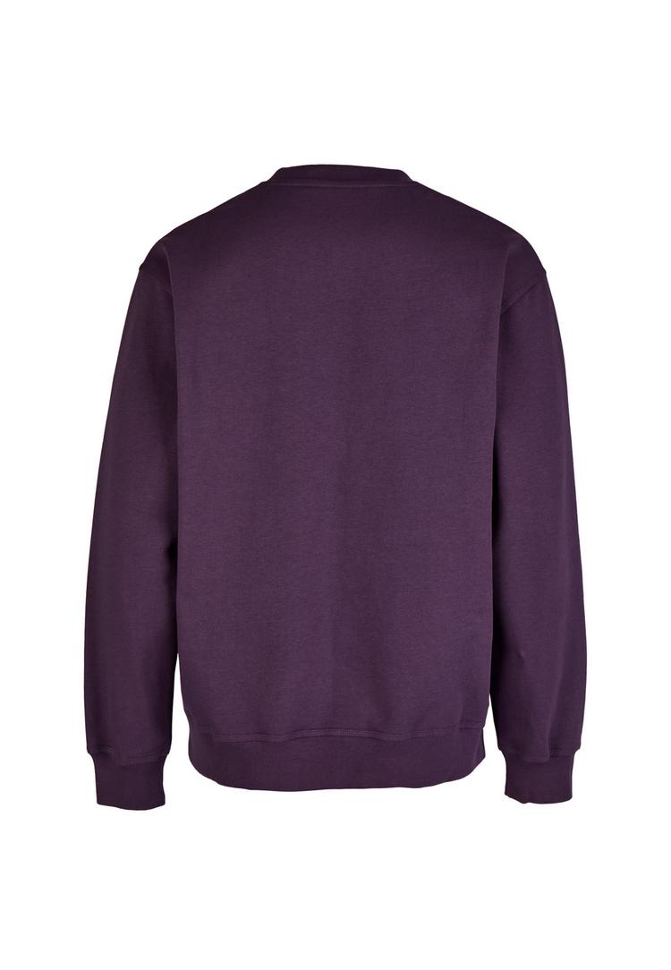 Cleptomanicx Cleptomanicx Ligull Boxy Sweatshirt Herren - Montana Grape - 1 | SportScheck
