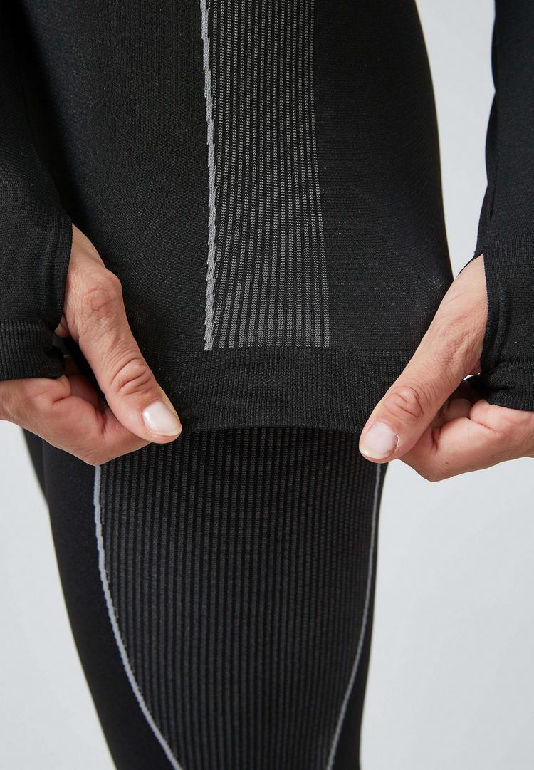 Snocks Snocks Thermounterw&auml;sche W&auml;scheset Damen - Schwarz - 5 | SportScheck