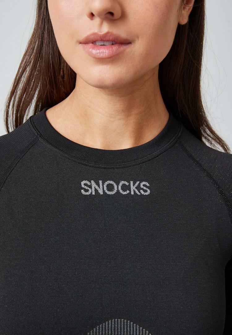 Snocks Snocks Thermounterw&auml;sche W&auml;scheset Damen - Schwarz - 6 | SportScheck