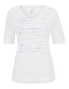 JOY sportswear ARIA T-Shirt Damen white print