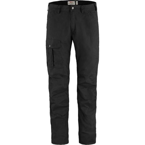 Rückansicht von FJÄLLRÄVEN Nils Trousers Trekkinghose Herren Schwarz