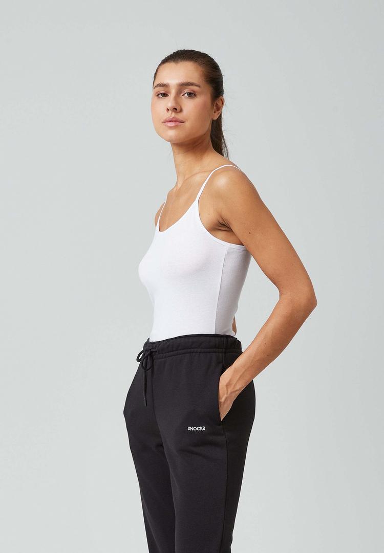 Snocks Snocks Spaghetti Top aus Bio-Baumwolle Tanktop Damen - Wei&szlig; - 1 | SportScheck