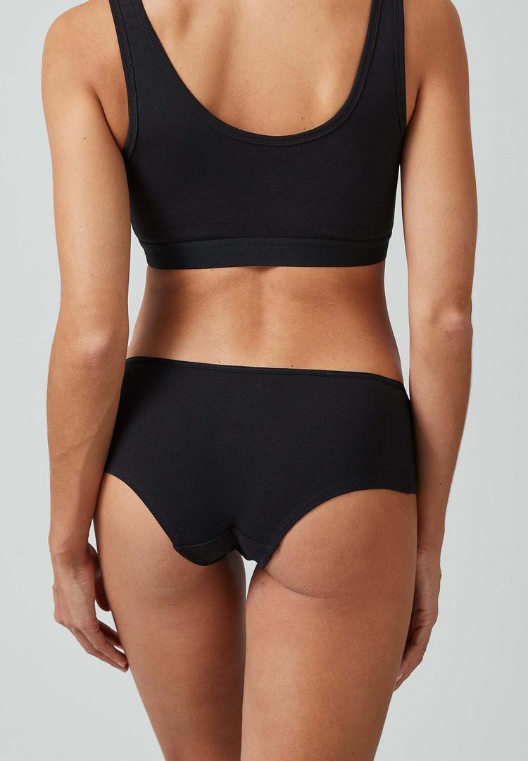 Snocks Snocks Hipster aus Bio-Baumwolle Unterhose Damen - Schwarz - 1 | SportScheck