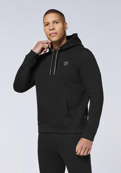 Rückansicht von Chiemsee Kapuzensweatshirt Sweatshirt Herren 19-3911 Black Beauty