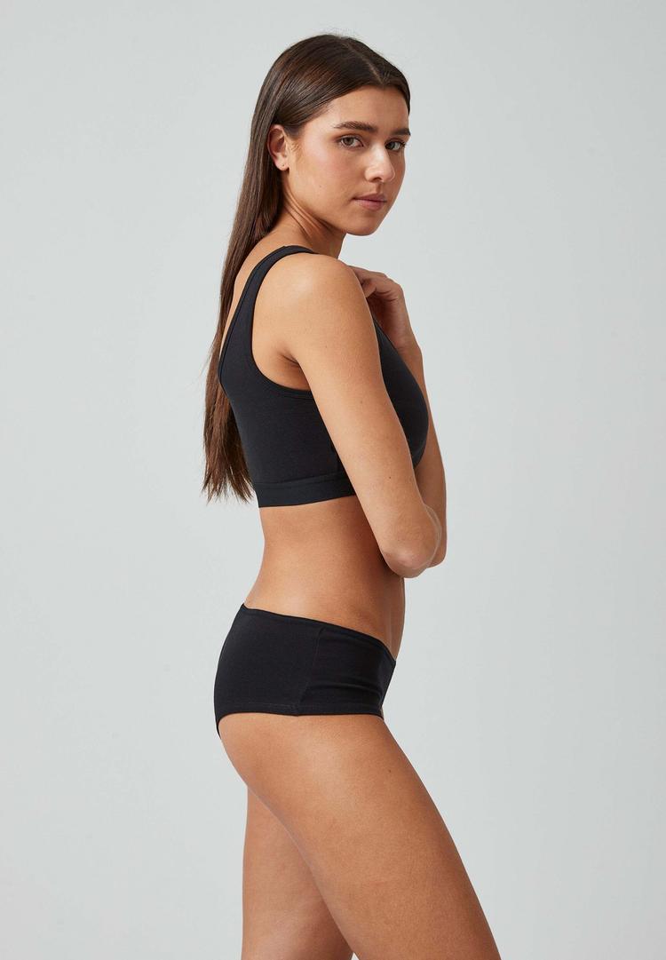 Snocks Snocks Hipster aus Bio-Baumwolle Unterhose Damen - Schwarz - 4 | SportScheck