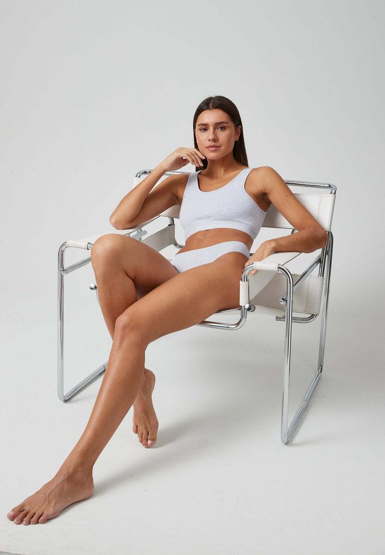 Snocks Snocks Tangas aus Bio-Baumwolle Unterhose Damen - Mix (Wei&szlig;/Hellgrau/Schwarz) - 7 | SportScheck