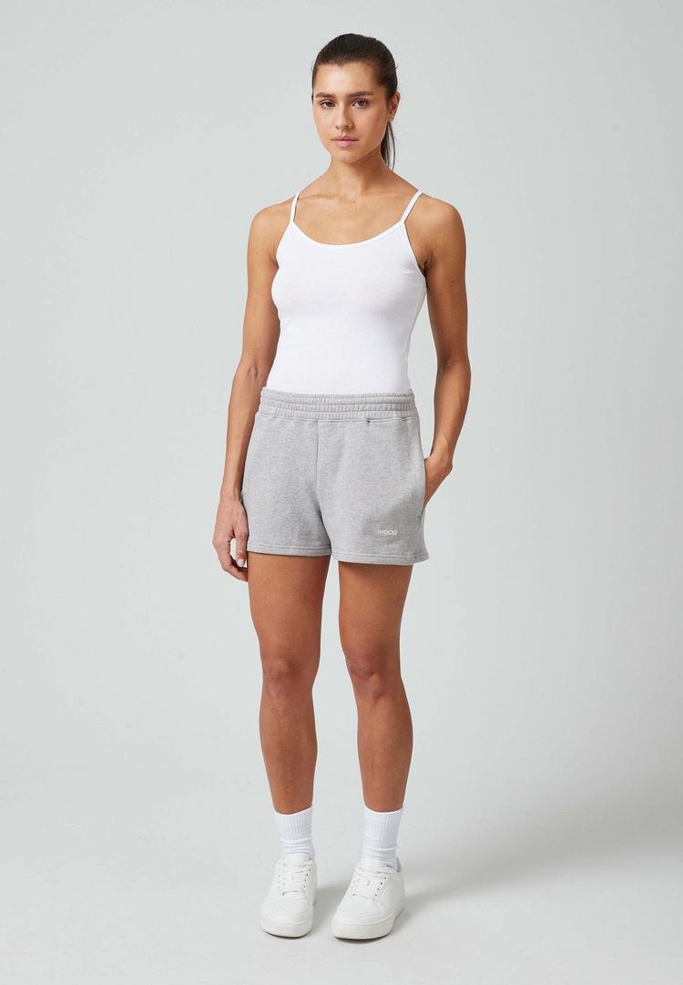 Snocks Snocks Sweatshorts Damen aus 100% Bio-Baumwolle Funktionsshorts Damen - Hellgrau - 3 | SportScheck