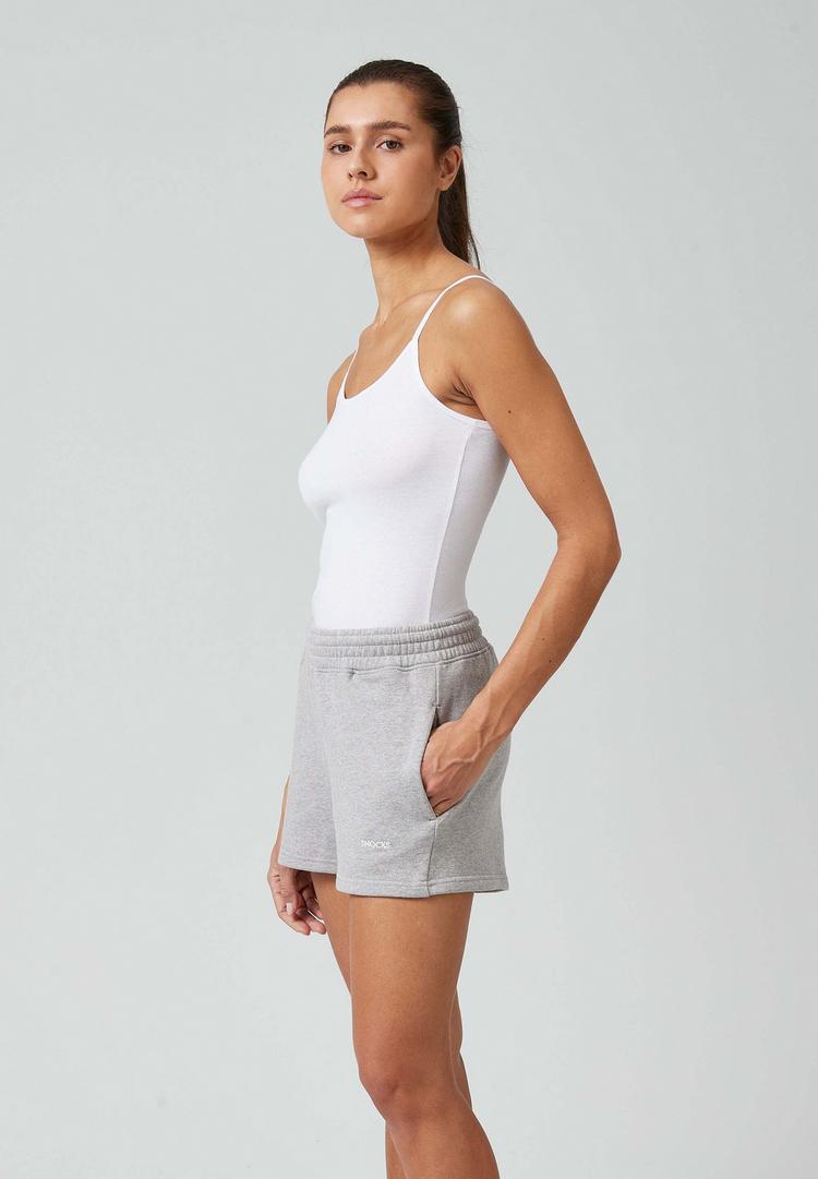Snocks Snocks Sweatshorts Damen aus 100% Bio-Baumwolle Funktionsshorts Damen - Hellgrau - 4 | SportScheck