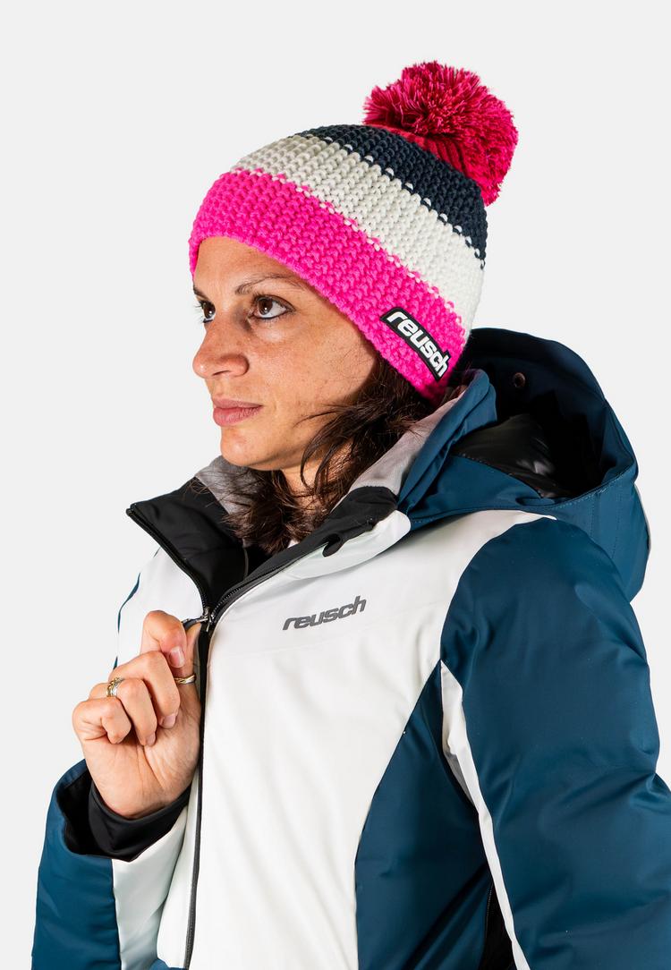 Reusch Reusch Enzo Beanie Skim&uuml;tze - 3426 crimson/knockout pink - 1 | SportScheck