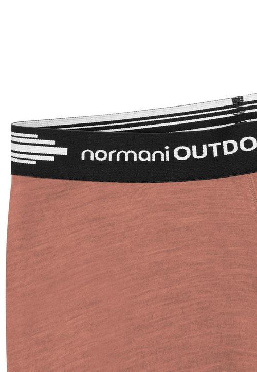 Rückansicht von normani Outdoor Sports Merino Perth Funktionsunterhose Damen Rosa