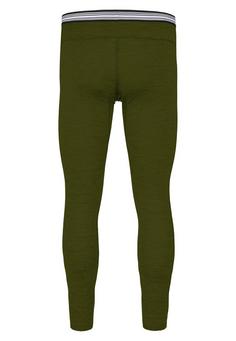 Rückansicht von normani Outdoor Sports Merino Sydney Thermounterhose Herren Grün