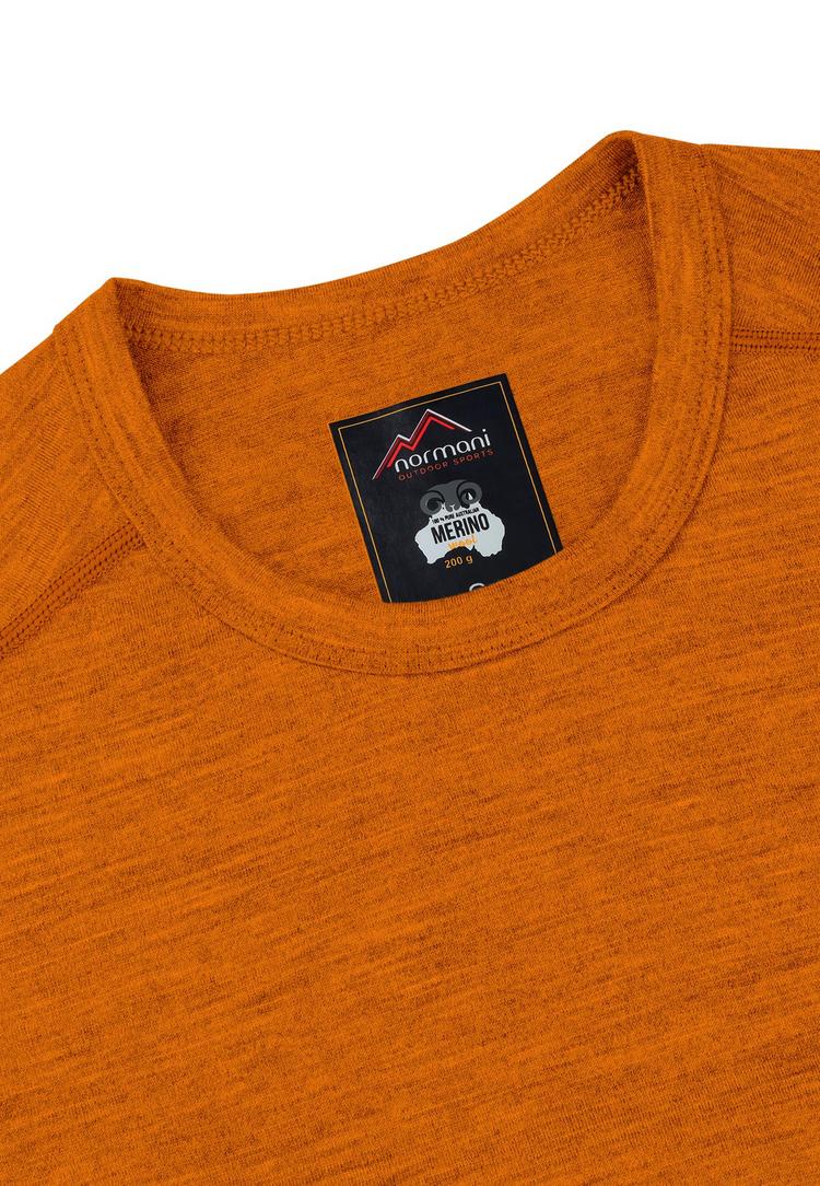 normani Outdoor Sports normani Outdoor Sports Darwin T-Shirt Herren - Orange - 0 | SportScheck