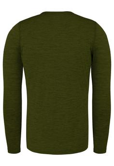 Rückansicht von normani Outdoor Sports Langarmshirt Herren Grün
