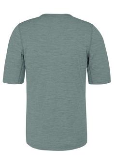 Rückansicht von normani Outdoor Sports Merino Darwin T-Shirt Herren Blau