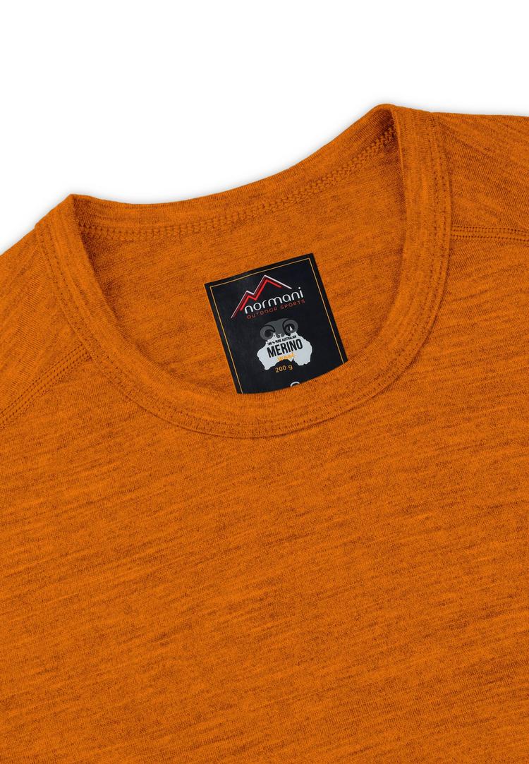 normani Outdoor Sports normani Outdoor Sports Langarmshirt Herren - Orange - 0 | SportScheck