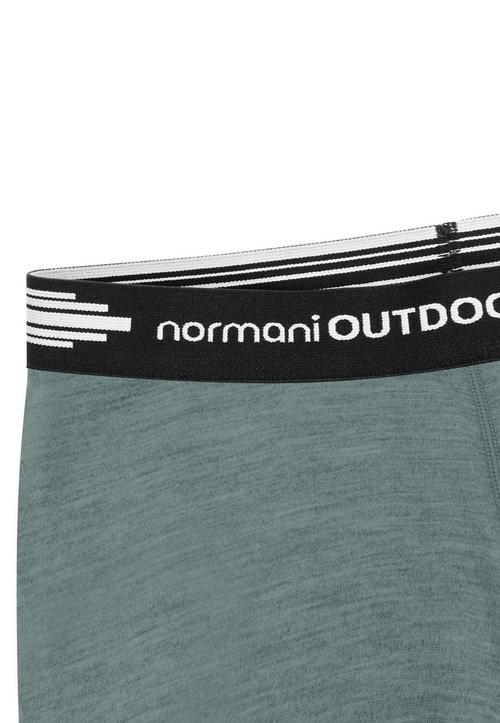 Rückansicht von normani Outdoor Sports Merino Melbourne/Sydney Wäscheset Herren Blau