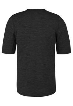 Rückansicht von normani Outdoor Sports Merino Darwin T-Shirt Herren Anthrazit