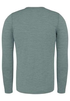 Rückansicht von normani Outdoor Sports Langarmshirt Herren Blau