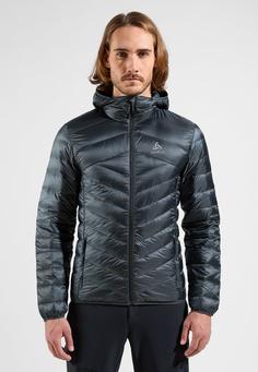 Rückansicht von Odlo HOODY COCOON N-THERMIC WARM Outdoorjacke Herren odlo graphite grey(10353)