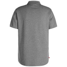 Rückansicht von Wilson Fundamentals Cotton Polo Basketball Shirt Herren grau