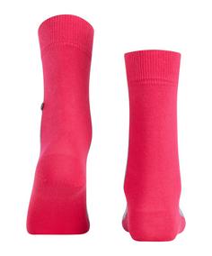 Rückansicht von Burlington Socken Freizeitsocken Damen magenta (8046)