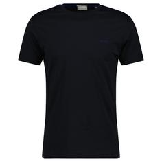 GANT T-Shirt T-Shirt Herren Schwarz