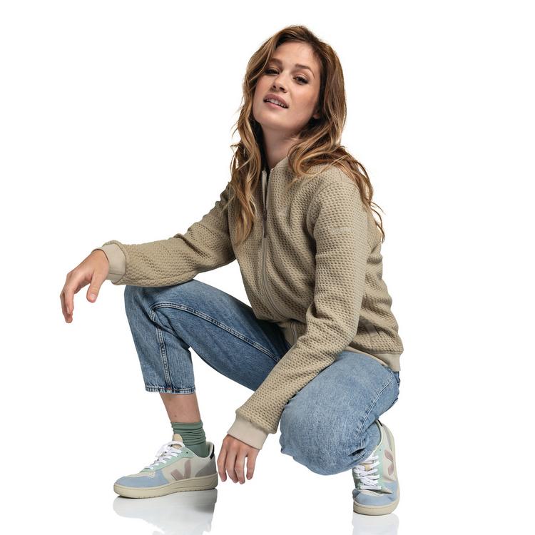 Sch&ouml;ffel Sch&ouml;ffel Fleece Jacket Genua L Fleecejacke Damen - humus - 2 | SportScheck