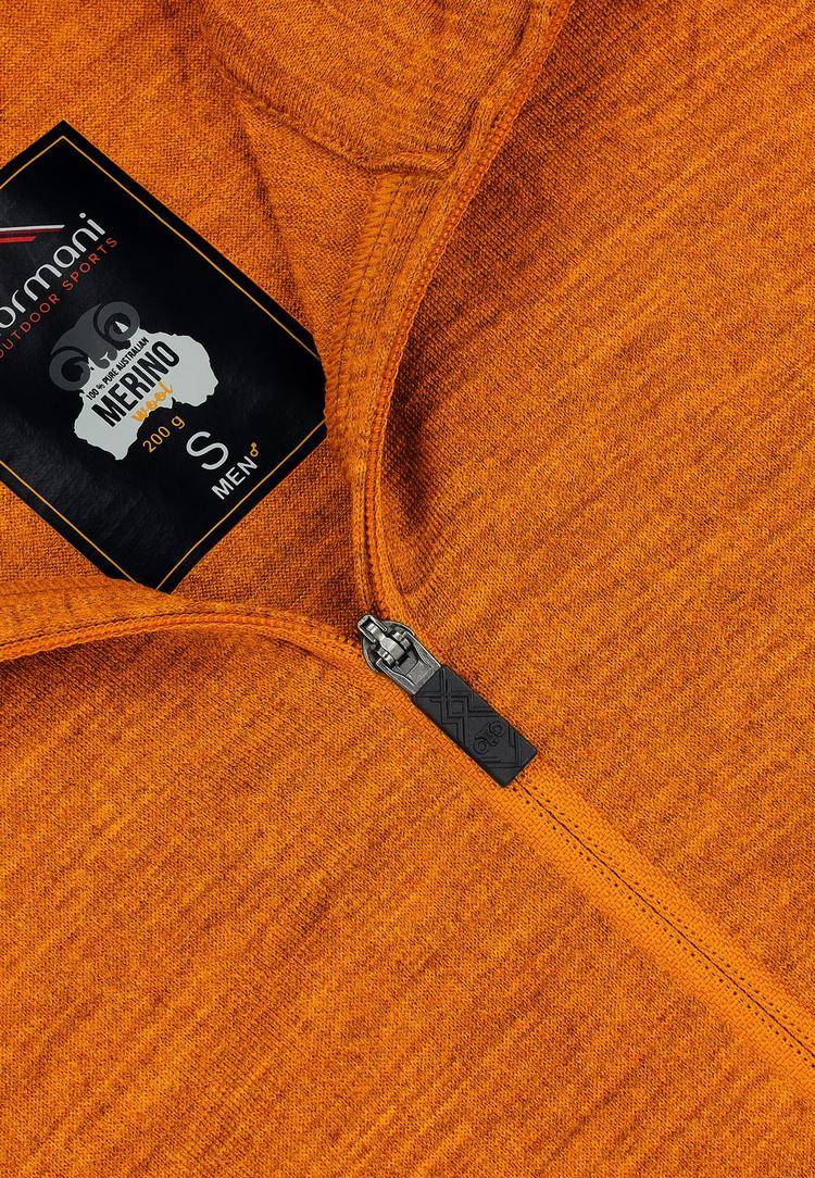 normani Outdoor Sports normani Outdoor Sports Canberra Funktionsshirt Herren - Orange - 0 | SportScheck