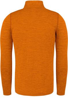 Rückansicht von normani Outdoor Sports Merino Canberra Funktionsshirt Herren Orange